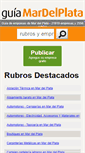 Mobile Screenshot of guiamardelplata.com.ar